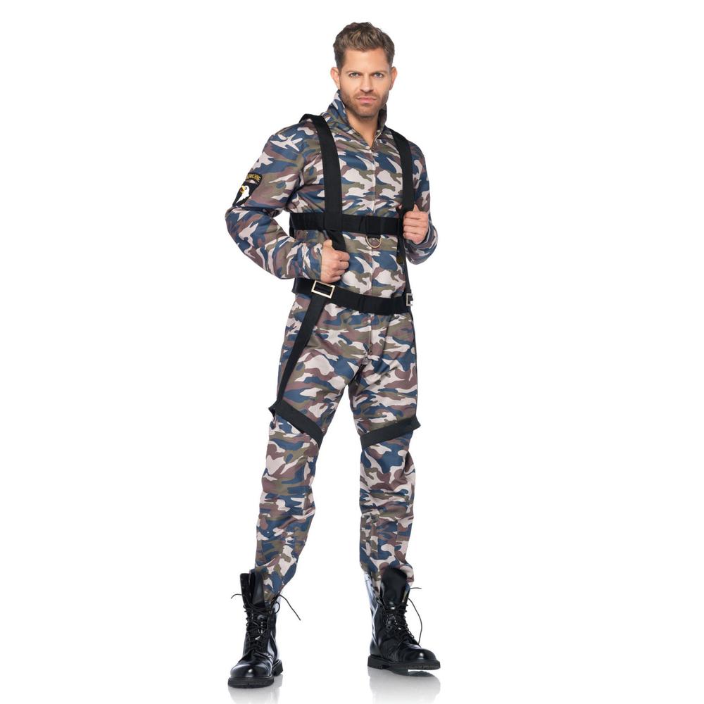 Leg Avenue - Paratrooper Kostuum - Groen